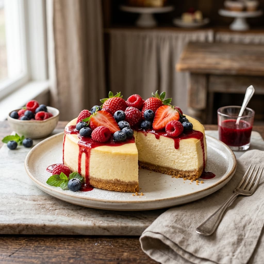 Cheesecake de Frutos